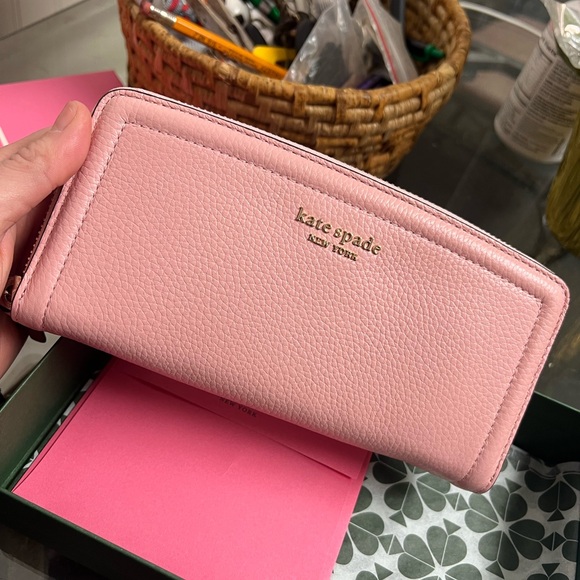 kate spade Handbags - Kate Spade Blush Pink Wallet
